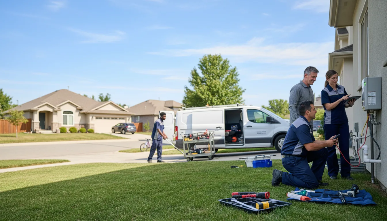 Tankless water heater service in Andover, NY